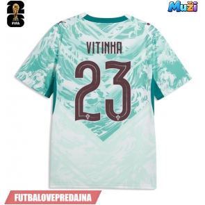 Lacne Muži Futbalové dres Portugalsko Vitinha #23 MS 2026 Krátky Rukáv - Preč